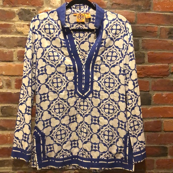 tory burch tunic top